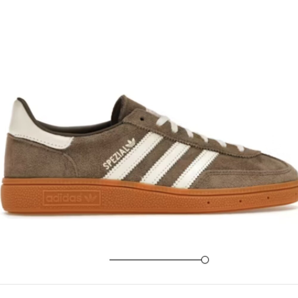 adidas Originals Handball Spezial sneakers in brown and white